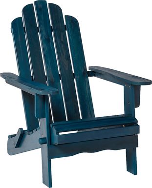 Wonsley Blue Outdoor Adirondack Chair