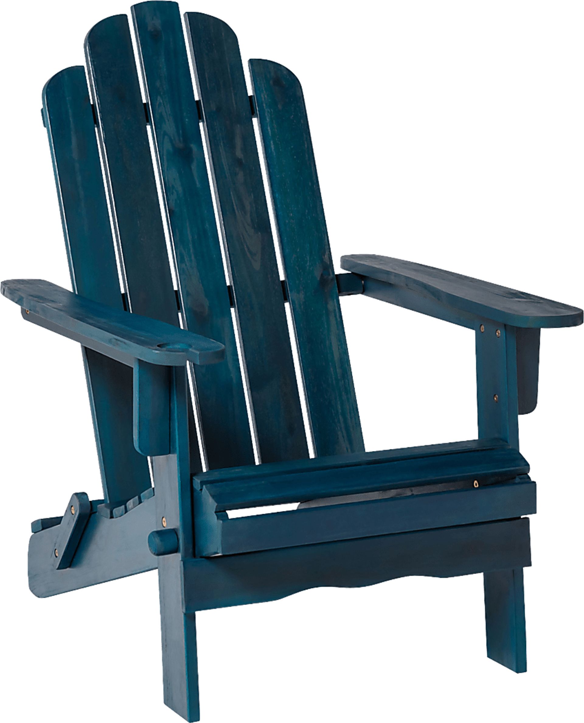 Wonsley Blue Outdoor Adirondack Chair - Image 1