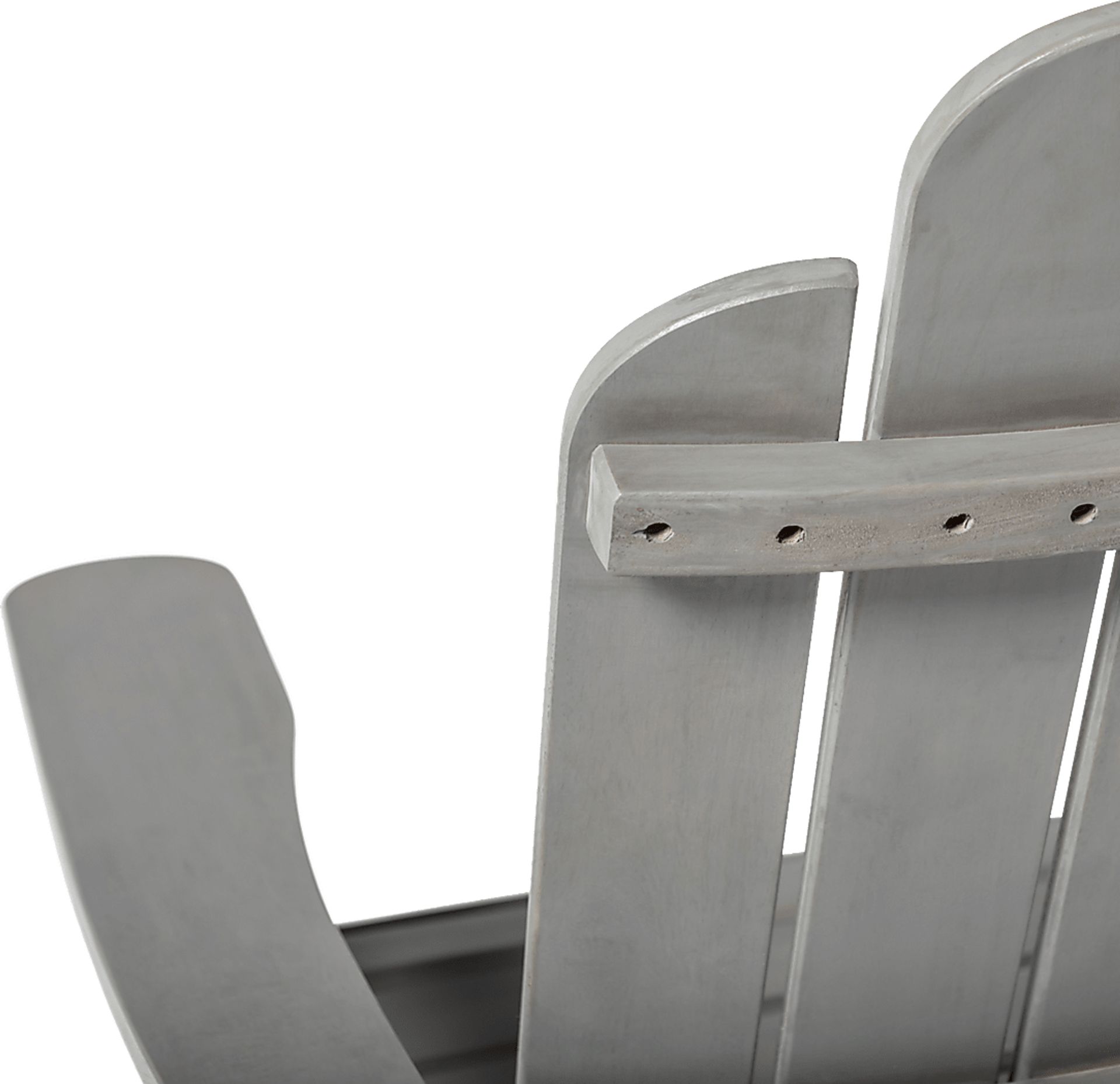 Wonsley Gray Outdoor Adirondack Chair - Image 3
