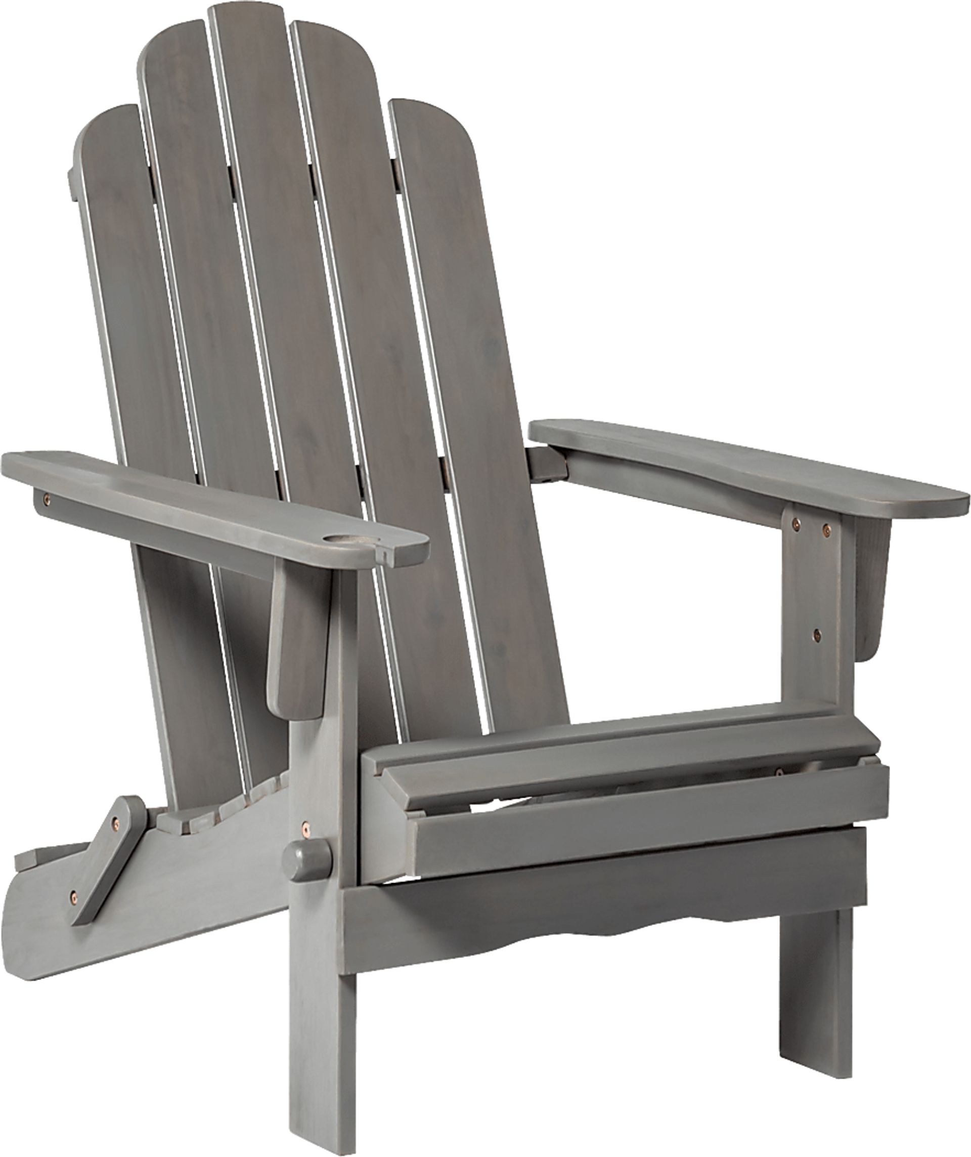 Wonsley Gray Outdoor Adirondack Chair - Image 1