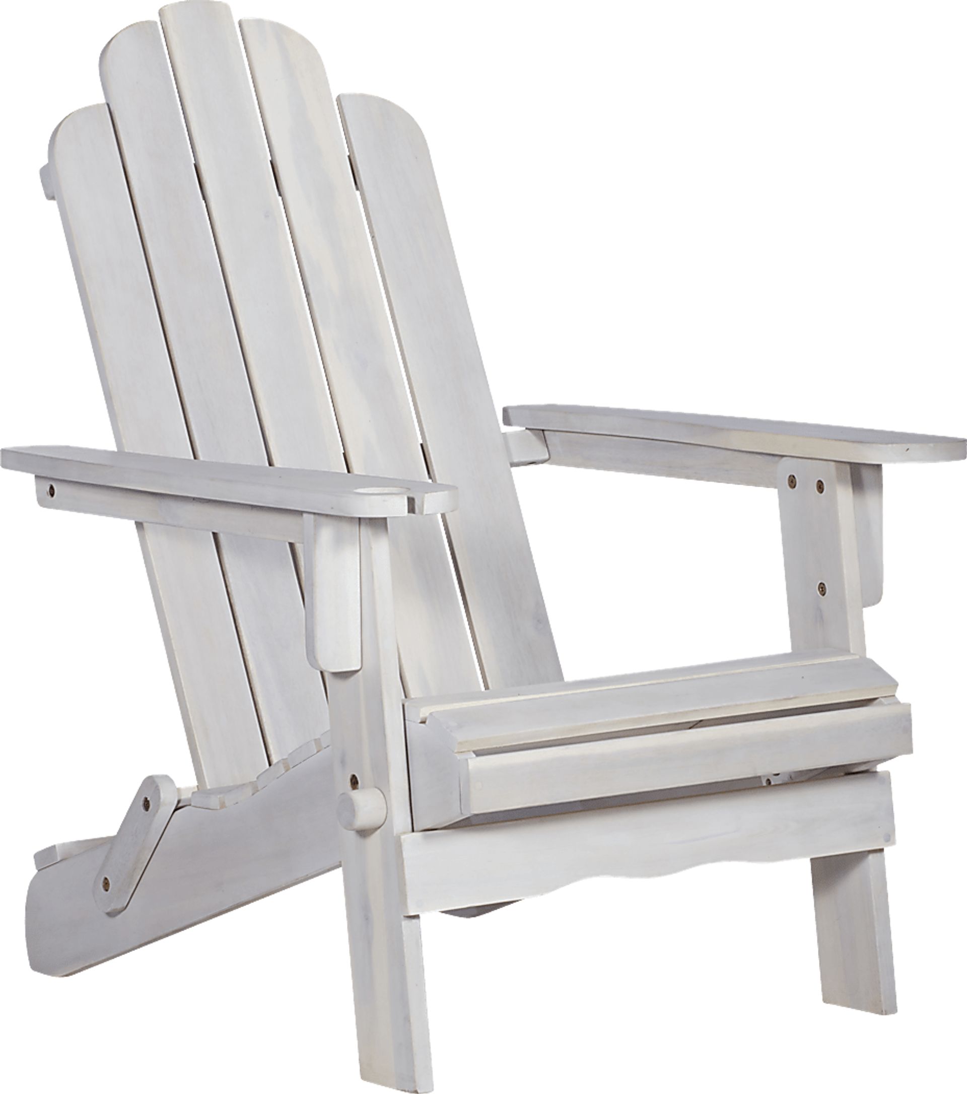 Wonsley White Outdoor Adirondack Chair - Image 1
