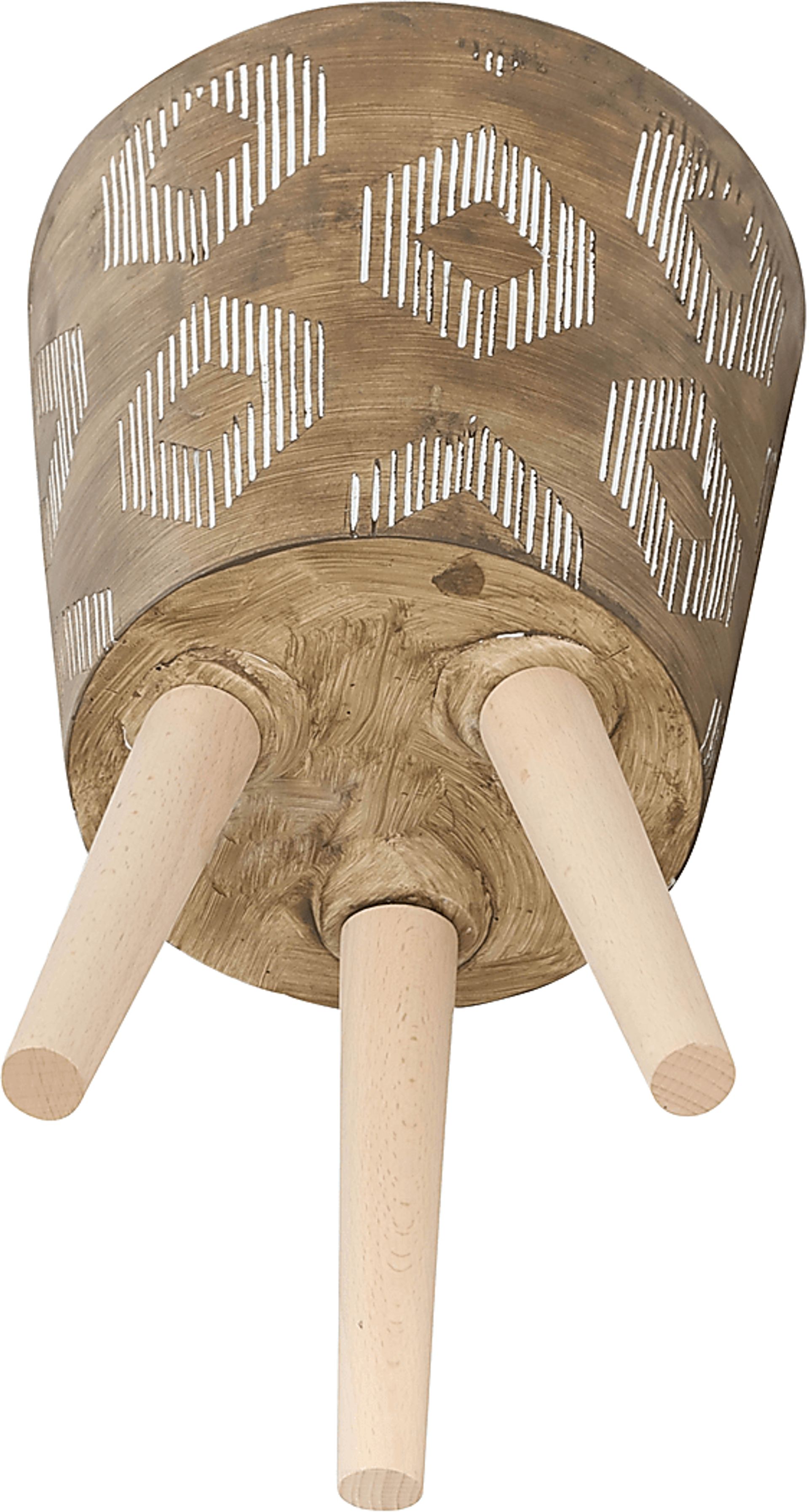 Woodaire Brown Planter, Set of 2 - Image 6