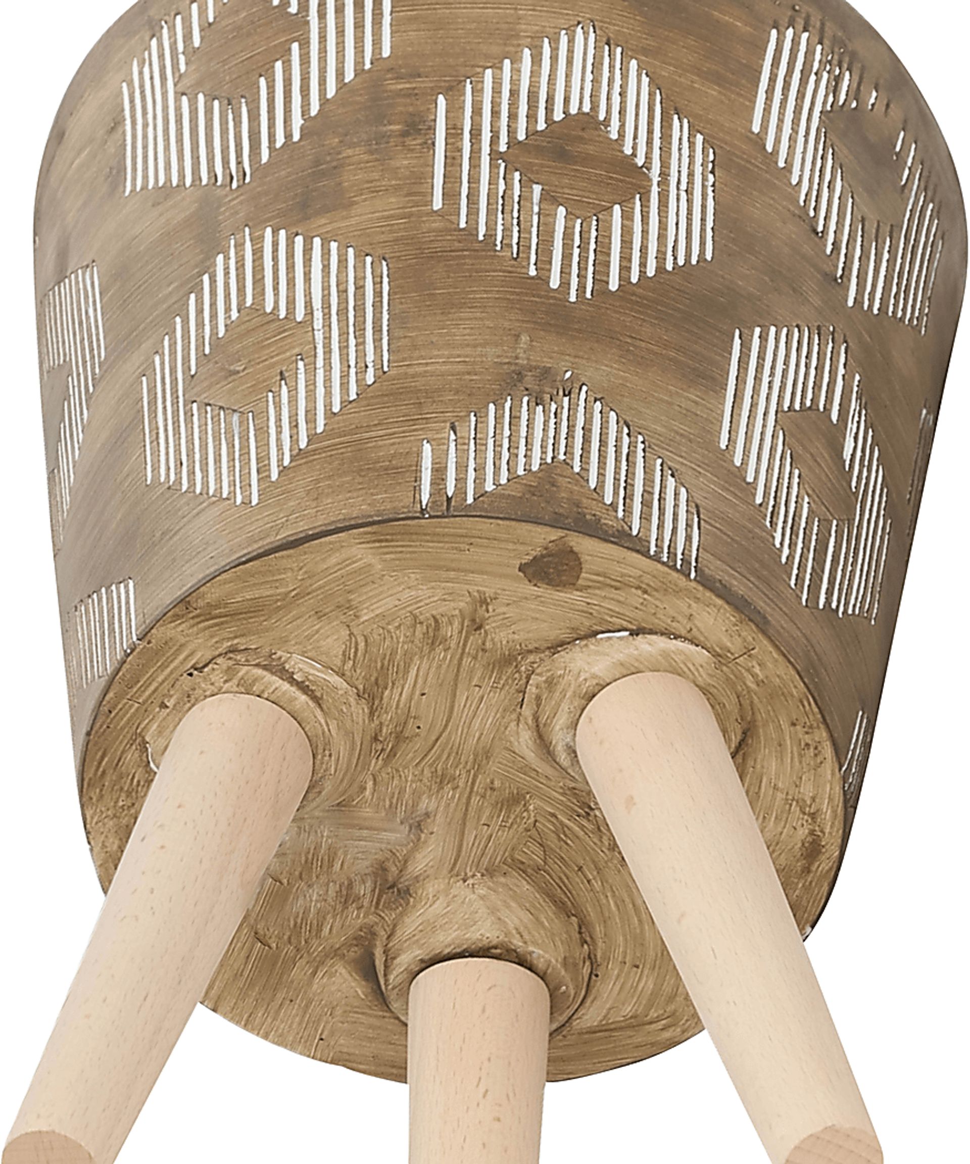 Woodaire Brown Planter, Set of 2 - Image 8
