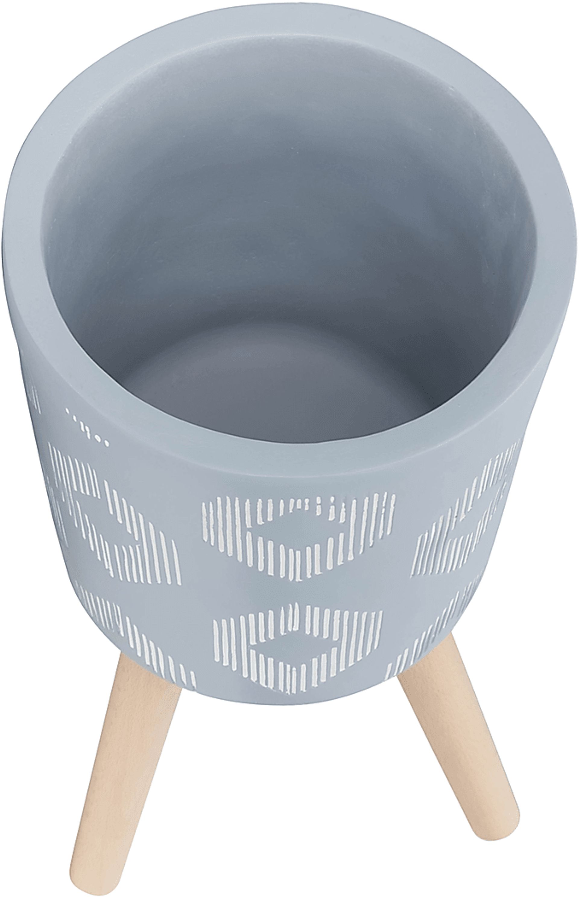 Woodaire Gray Planter, Set of 2 - Image 5