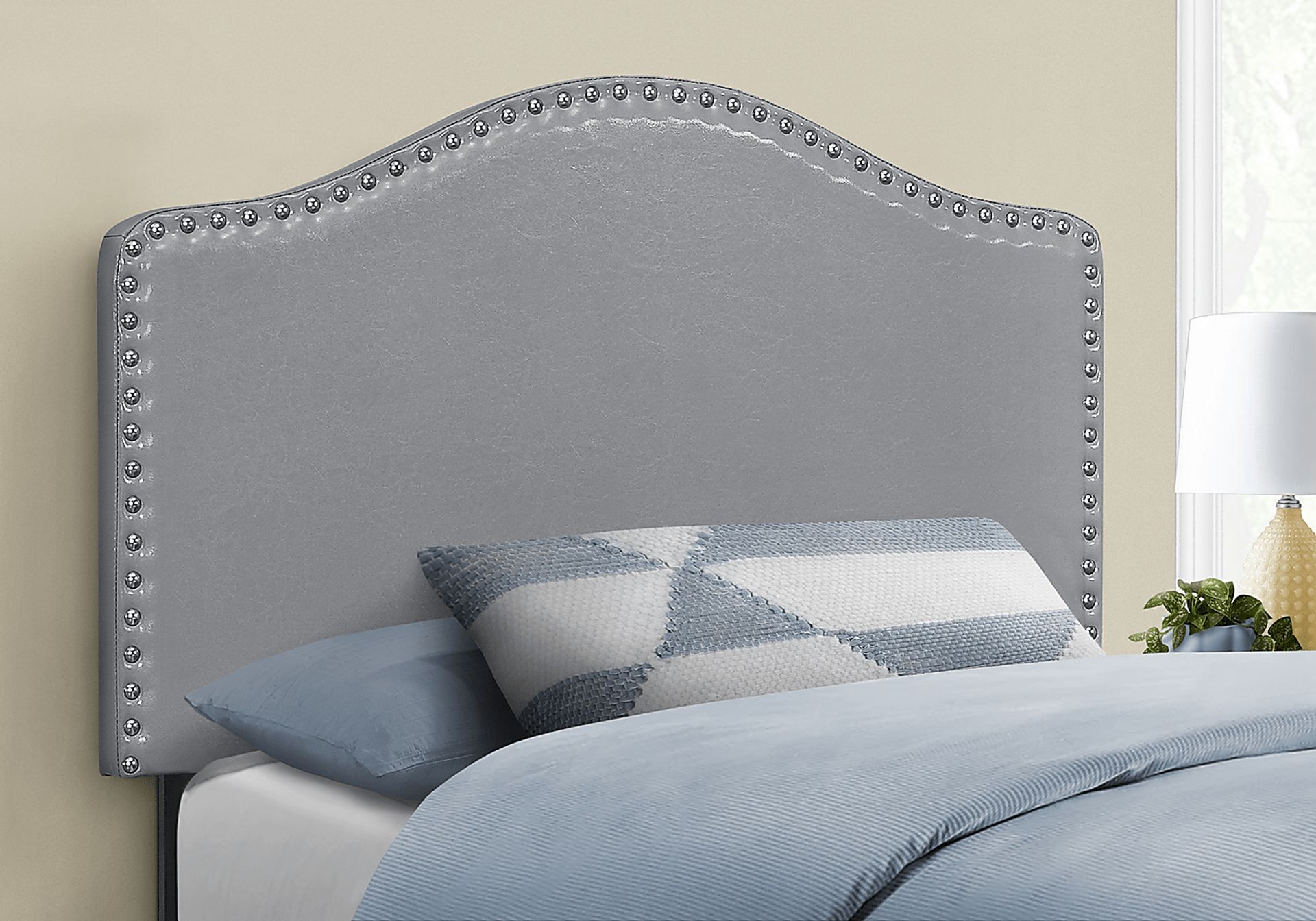 Woodbee Gray Twin Headboard - Image 2