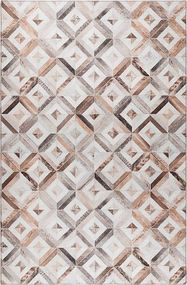 Woodbend Beige 8' x 10' Rug - Thumbnail - Image 1