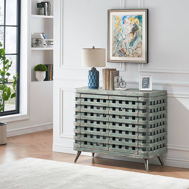 Woodbine Green 2 Door Credenza - Thumbnail - Image 2