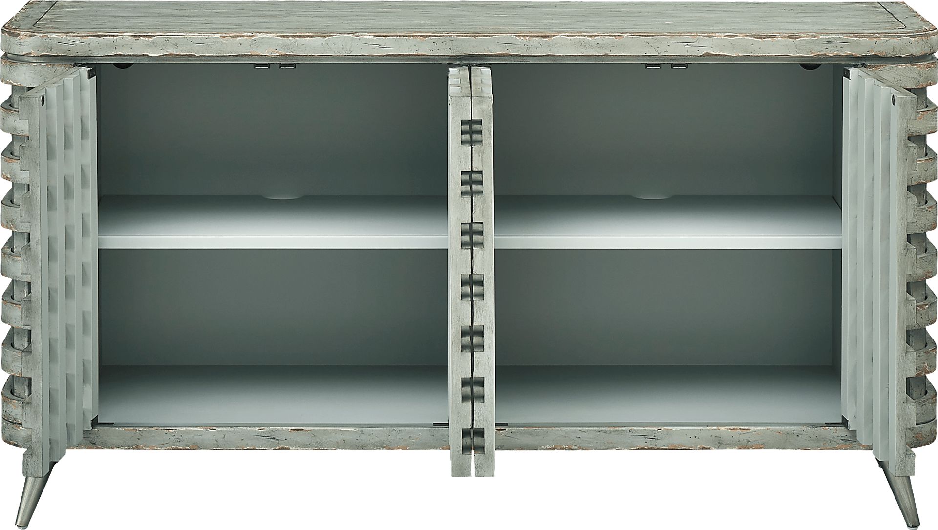 Woodbine Green 4 Door Credenza - Image 4