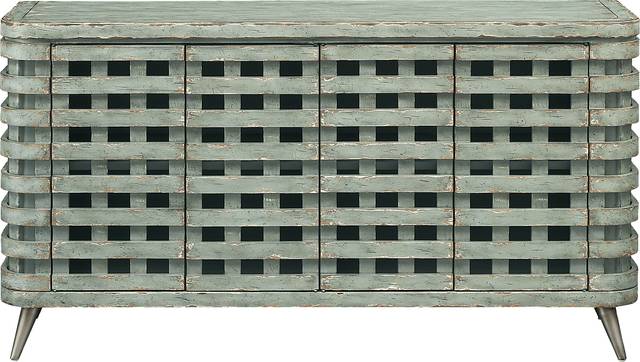 Woodbine Green 4 Door Credenza - Thumbnail - Image 5
