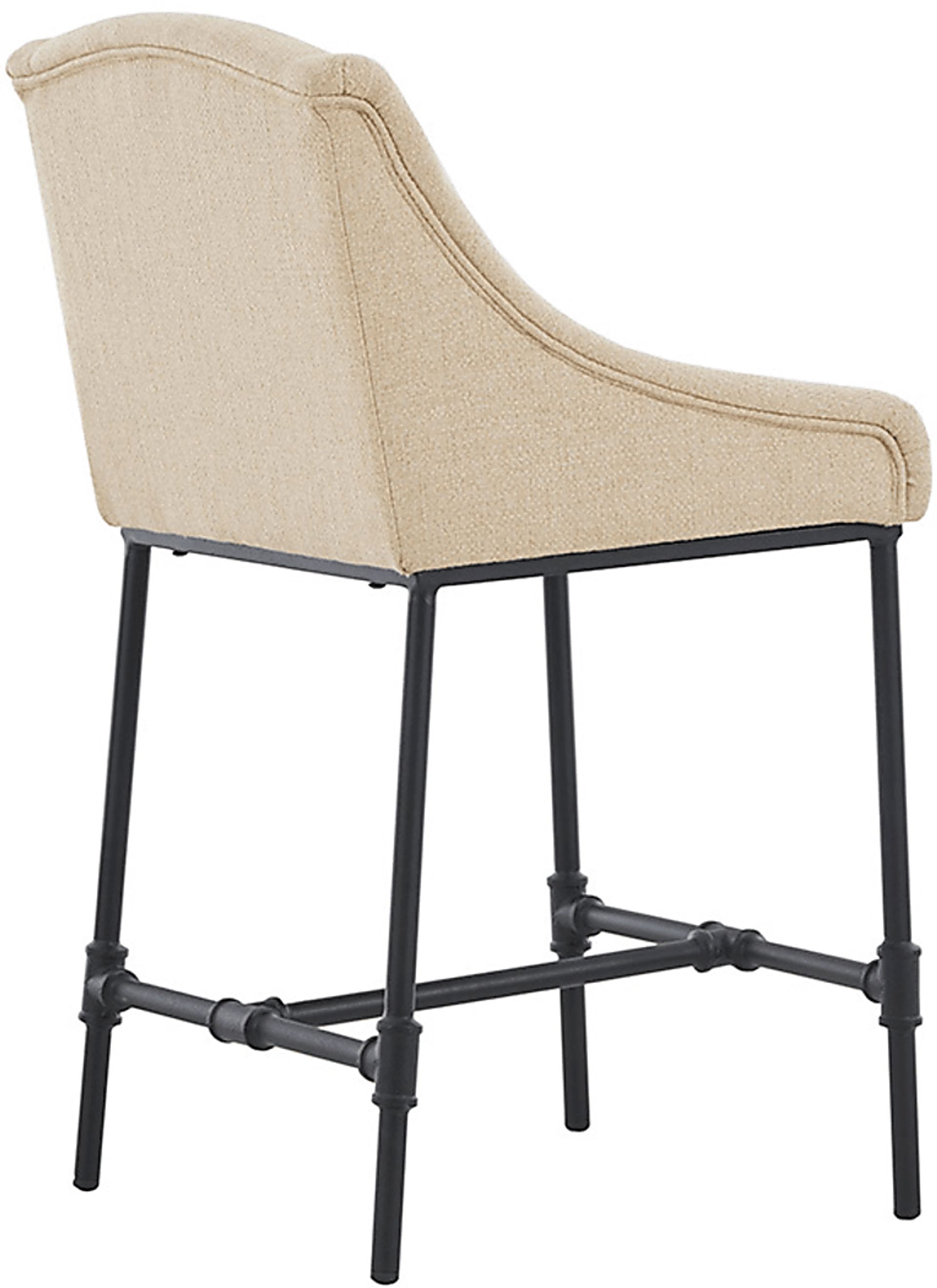 Woodbriar Beige Counter Height Stool - Image 2