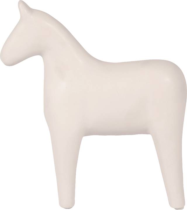 Woodbridle White 7 in. Horse Sculpture - Thumbnail - Image 1