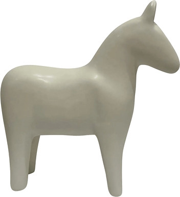 Woodbridle White 9 in. Horse Sculpture