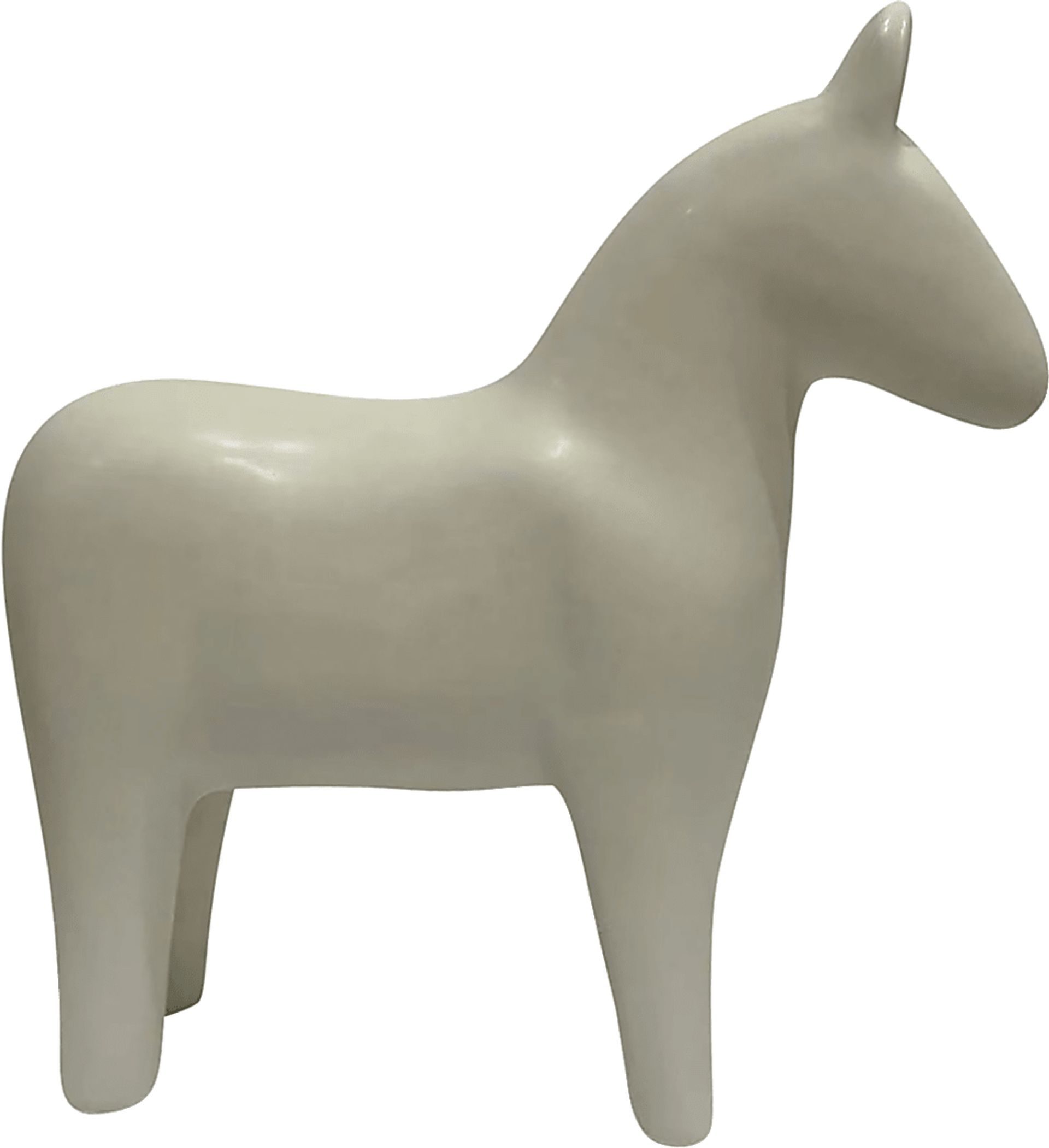 Woodbridle White 9 in. Horse Sculpture - Image 1