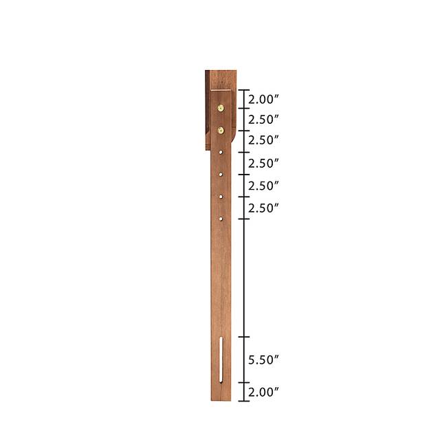 Woodbrush Brown Full Headboard - Thumbnail - Image 5