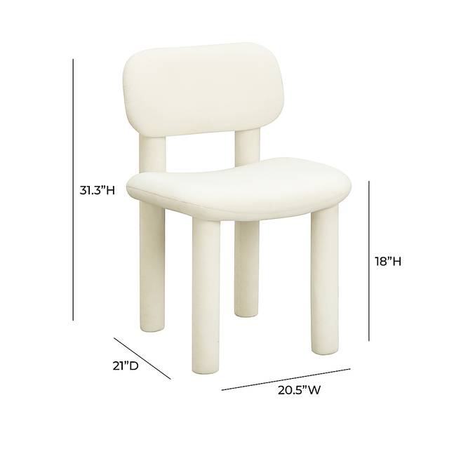 Woodbryn Cream Dining Chair - Thumbnail - Image 6
