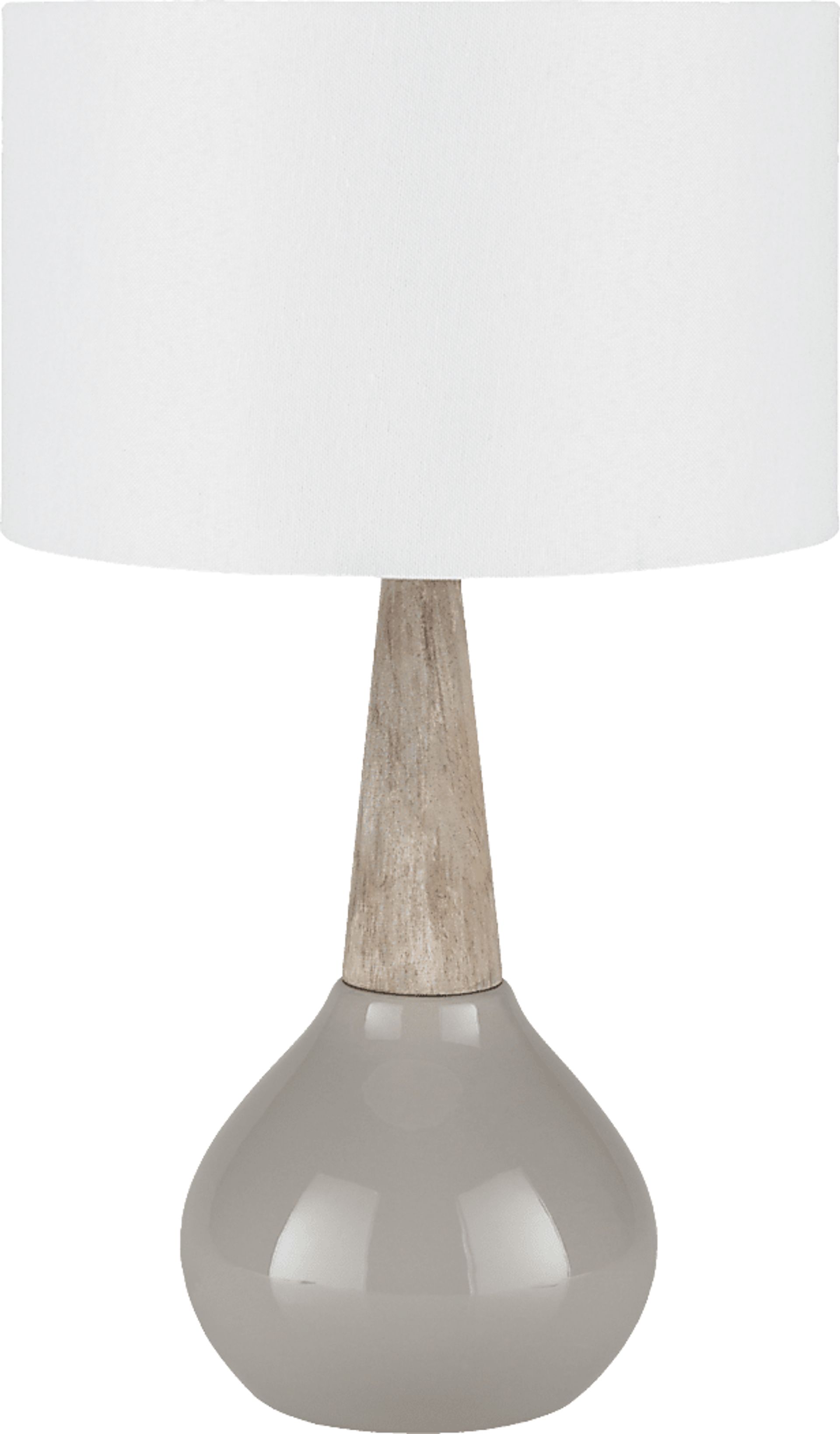 Woodburn Way Gray Lamp - Image 1