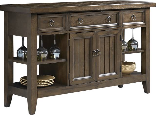 Woodcote Brown Server - Thumbnail - Image 1