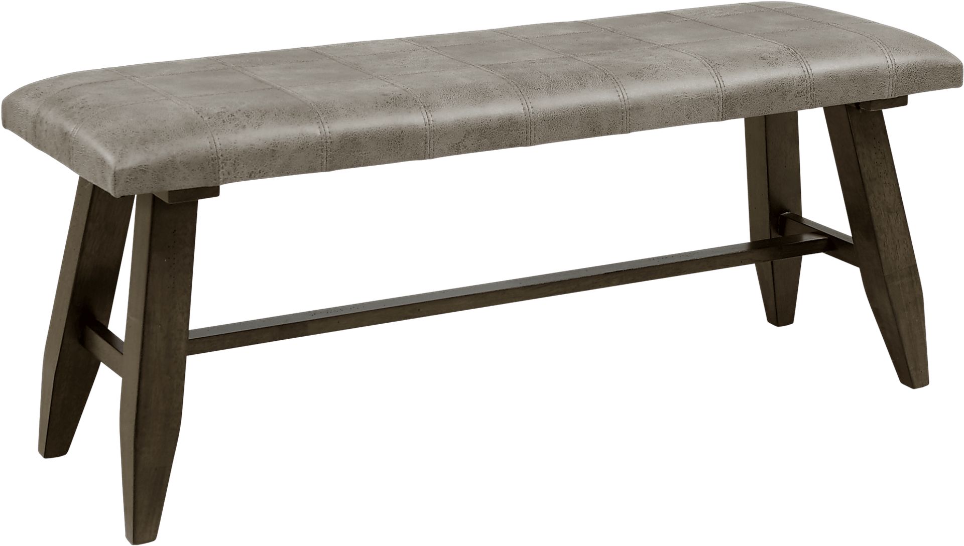 Woodcote Gray Bench - Image 1