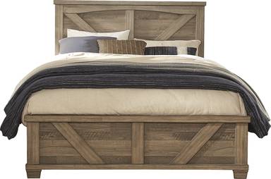 3 pc queen panel bed