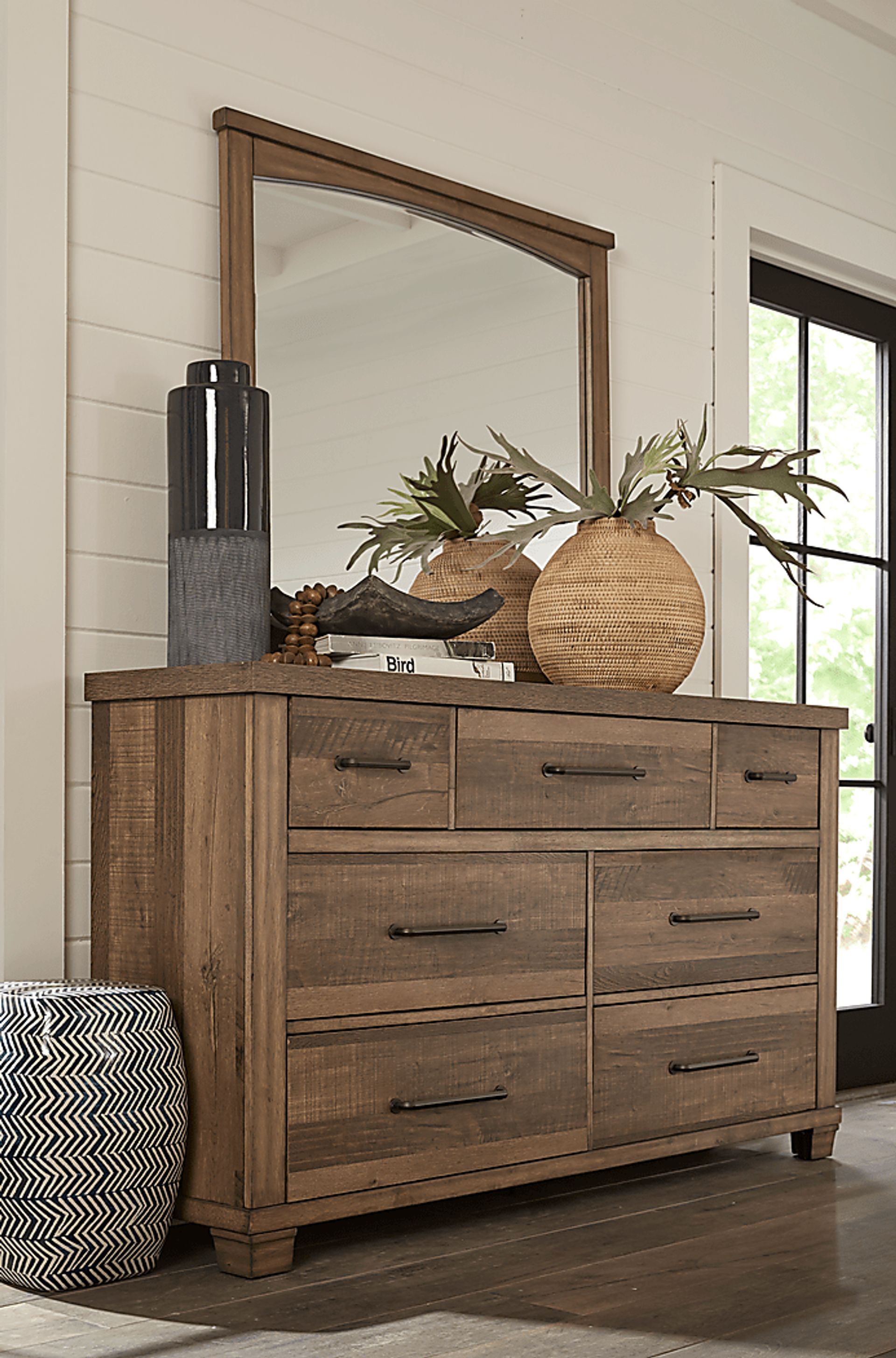 Woodcreek Light Brown Wood Dresser Rooms to Go