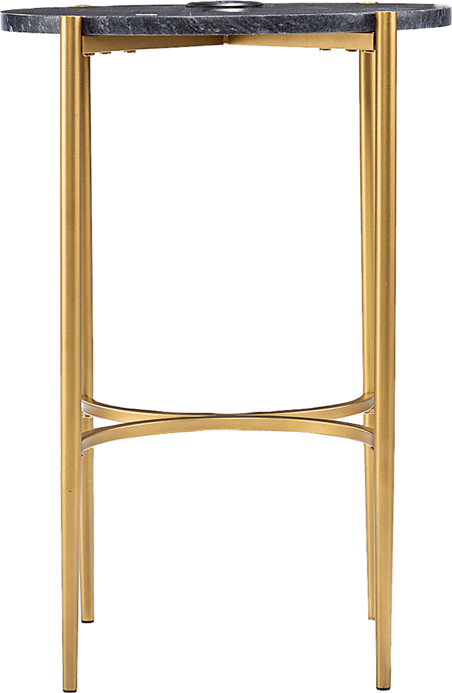 Woodcroft Black Accent Table - Image 2