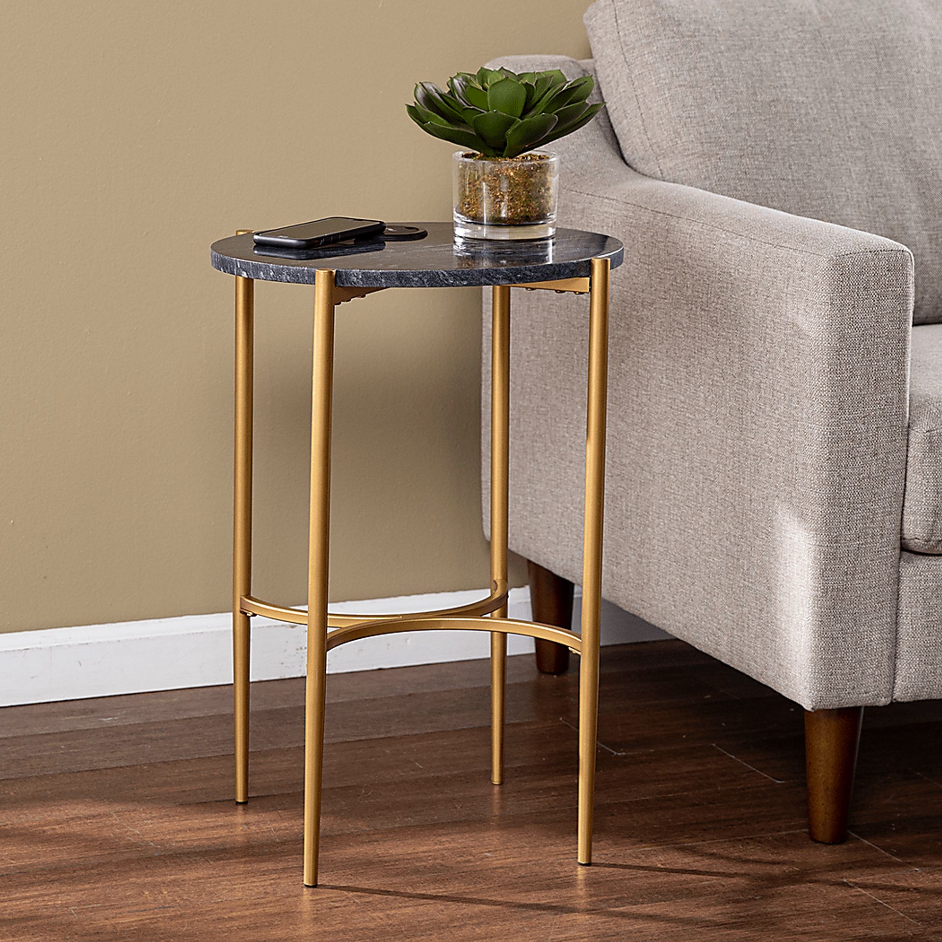 Woodcroft Black Accent Table - Image 6