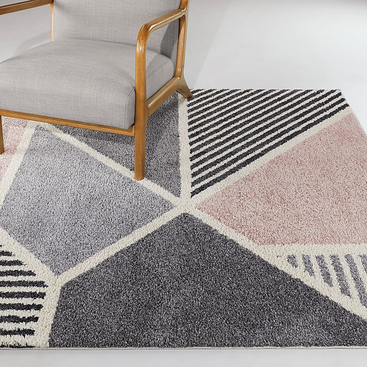 Woodfall Pink 7'10 x 10' Rug