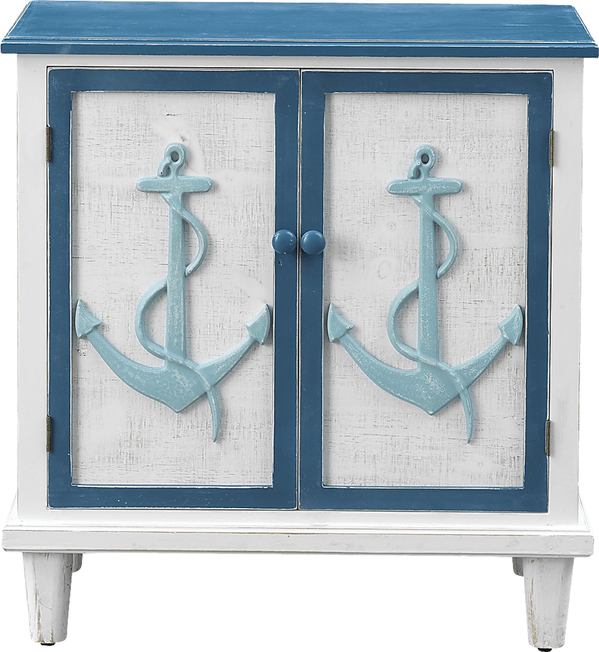 Woodfern White Accent Cabinet - Image 2