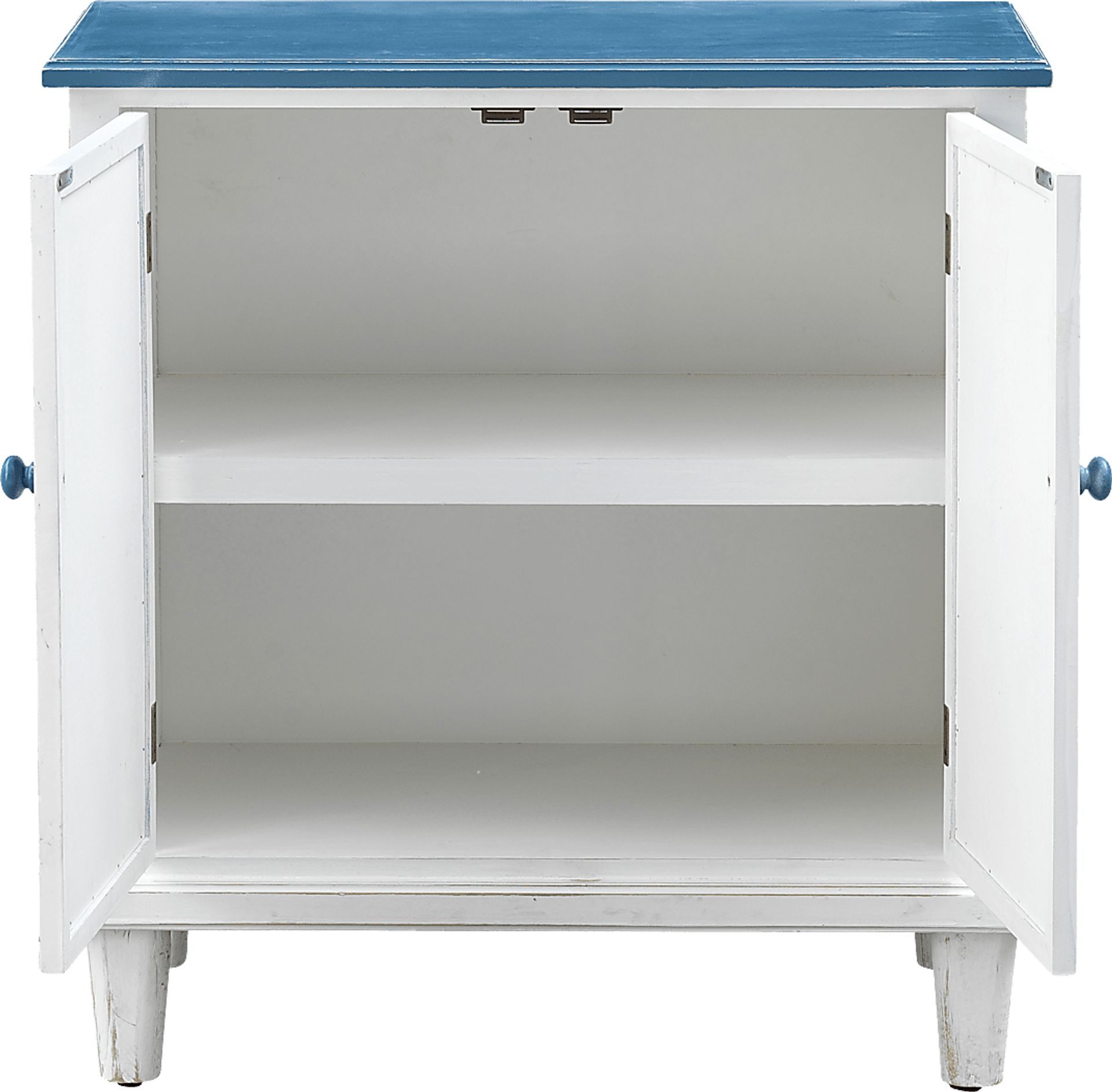 Woodfern White Accent Cabinet - Image 3