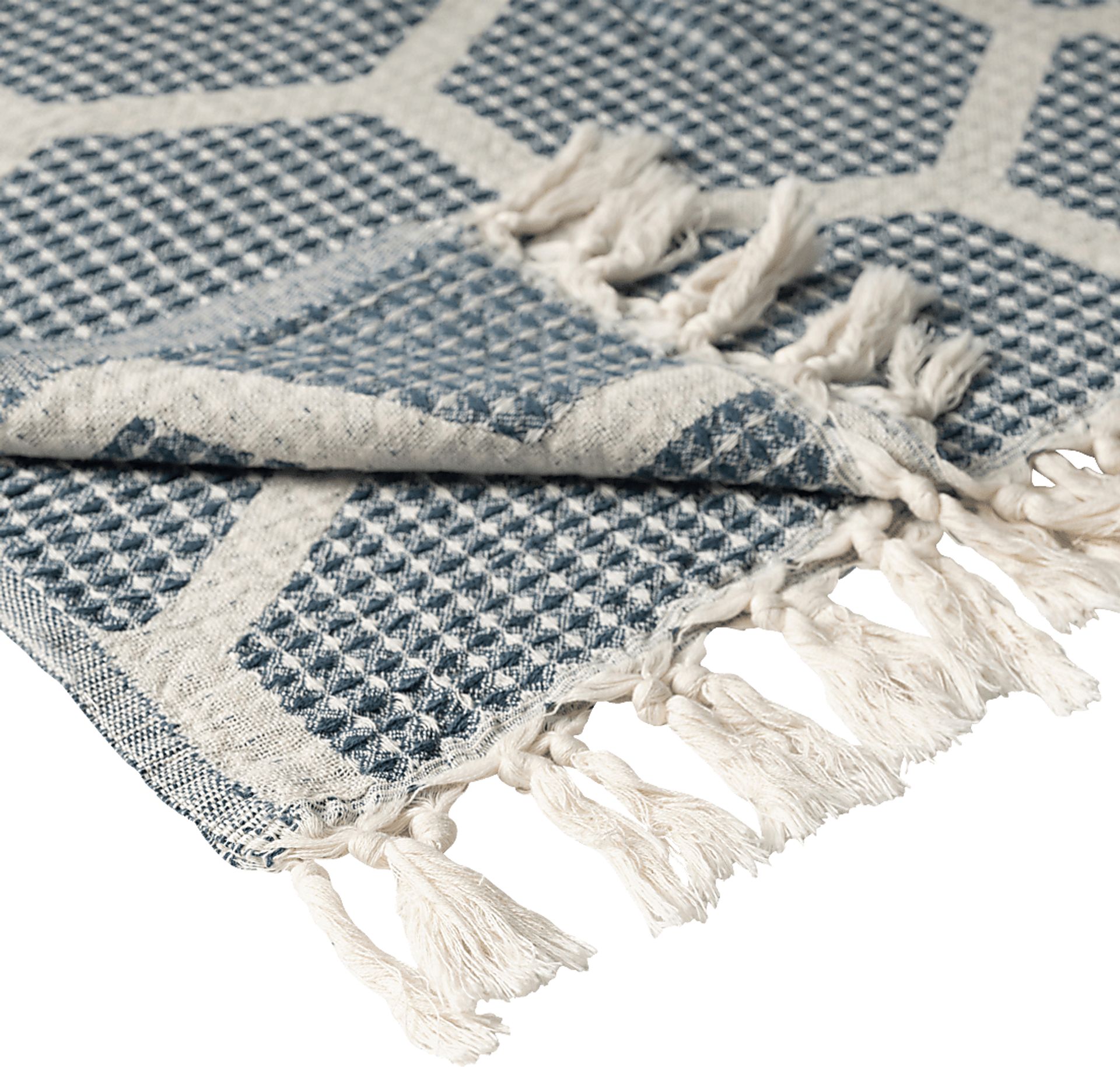 Woodgaler Blue Throw Blanket - Image 5