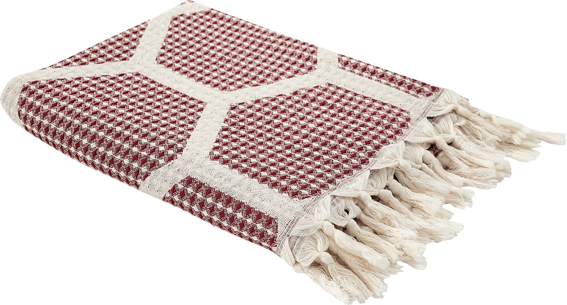 Woodgaler Red Throw Blanket - Image 3
