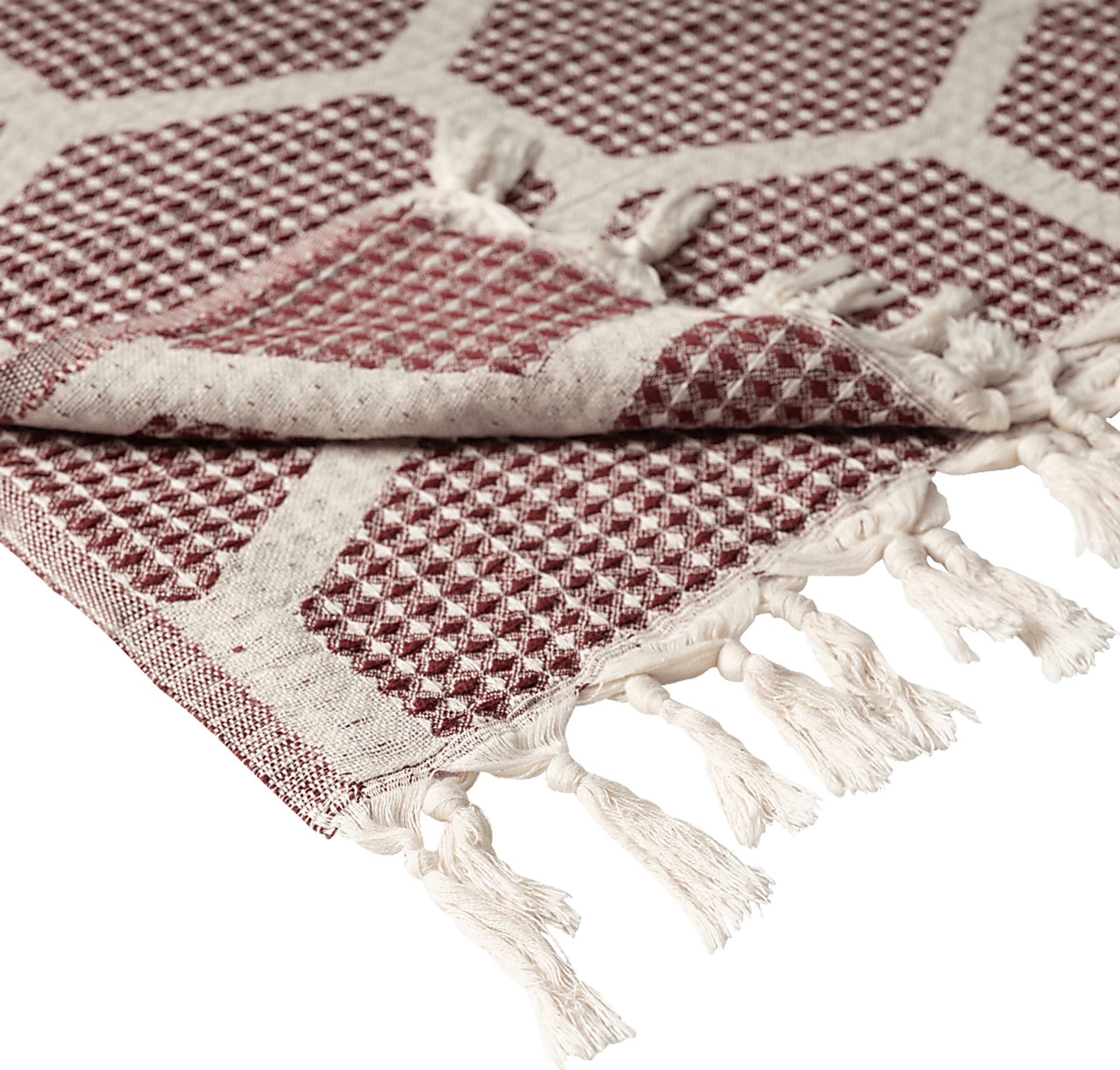 Woodgaler Red Throw Blanket - Image 5