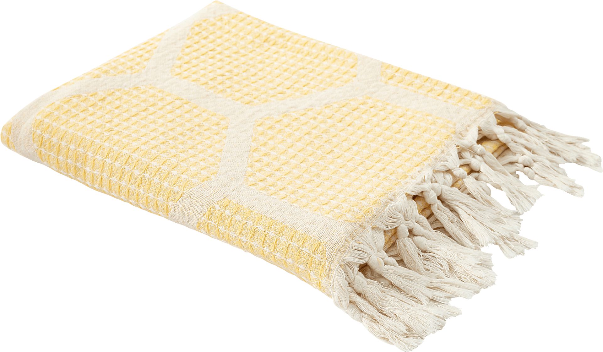 Woodgaler Yellow Throw Blanket - Image 3
