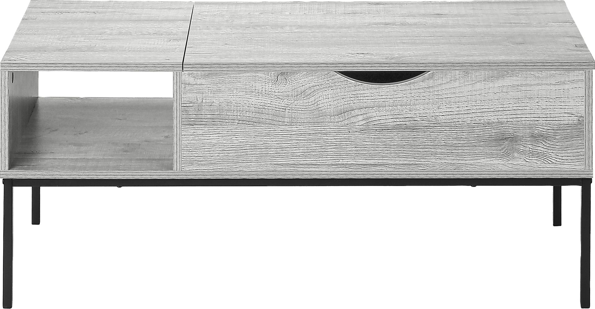 Woodglynn Gray Lift Top Cocktail Table - Image 8