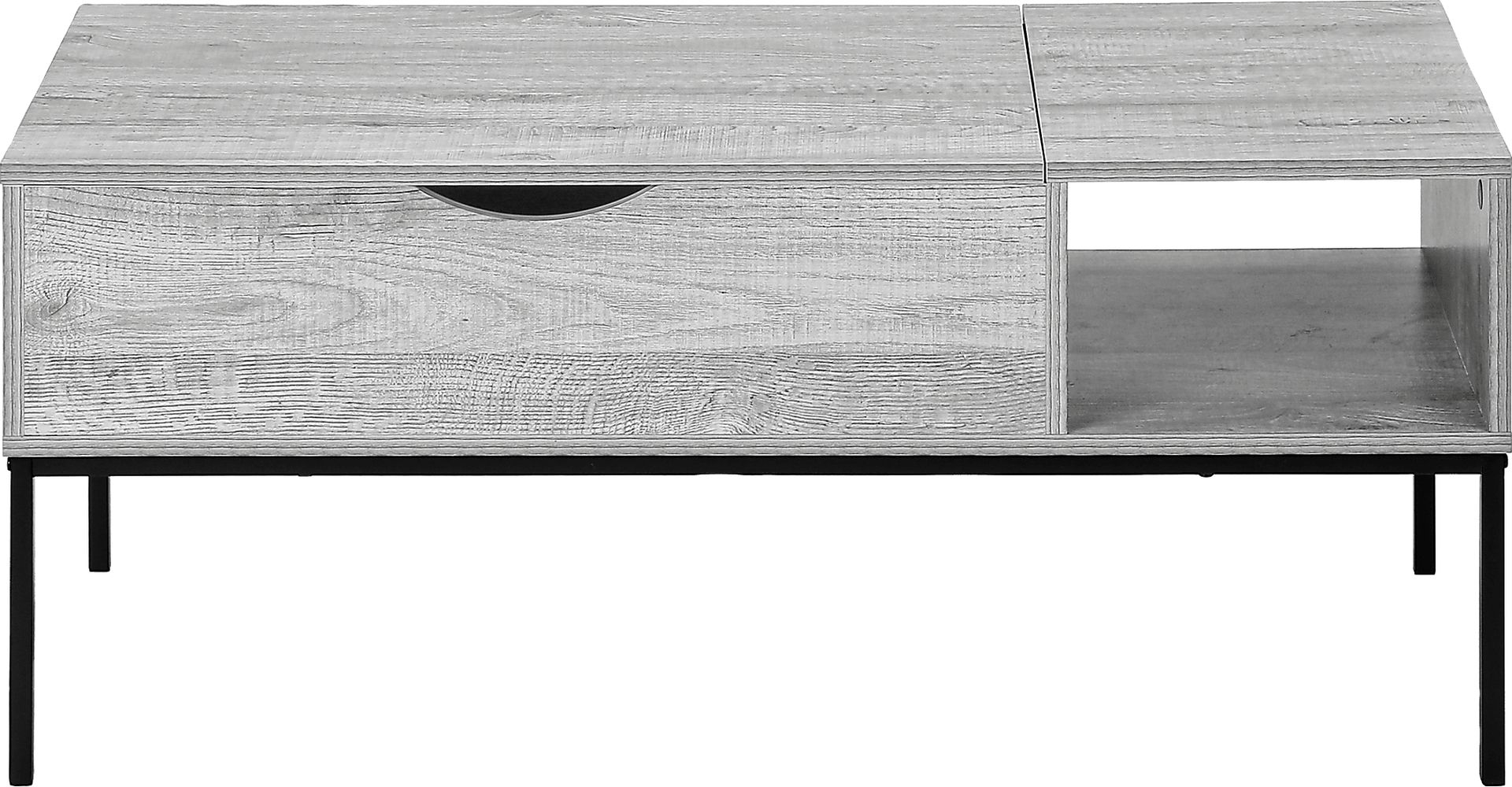 Woodglynn Gray Lift Top Cocktail Table - Image 10