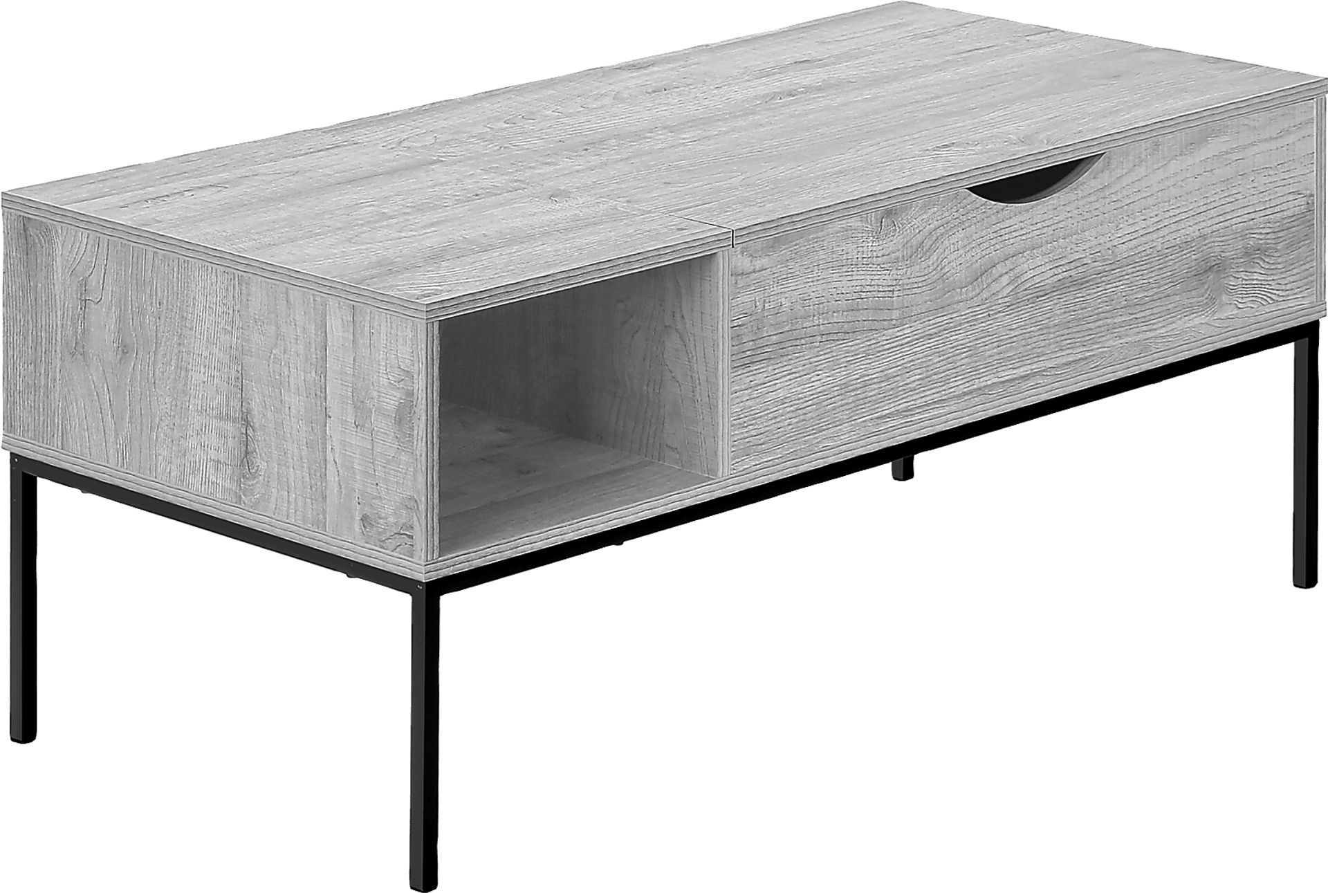 Woodglynn Gray Lift Top Cocktail Table - Image 1