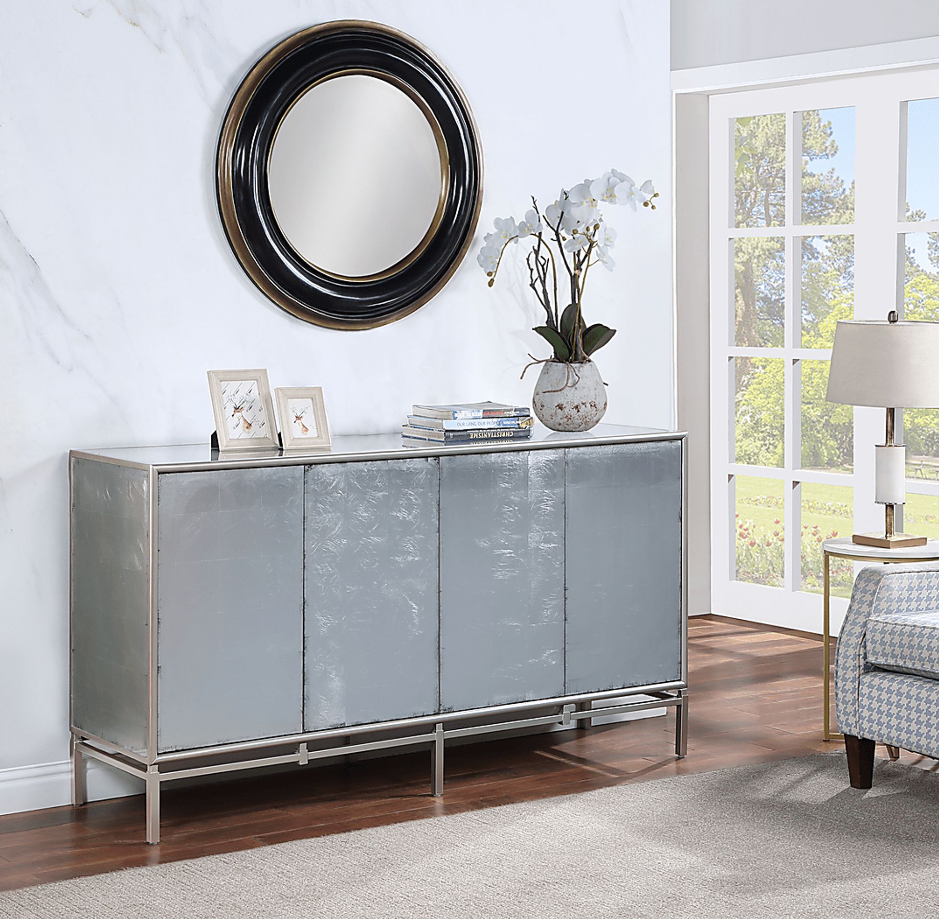 Woodgreen Silver Credenza - Image 2