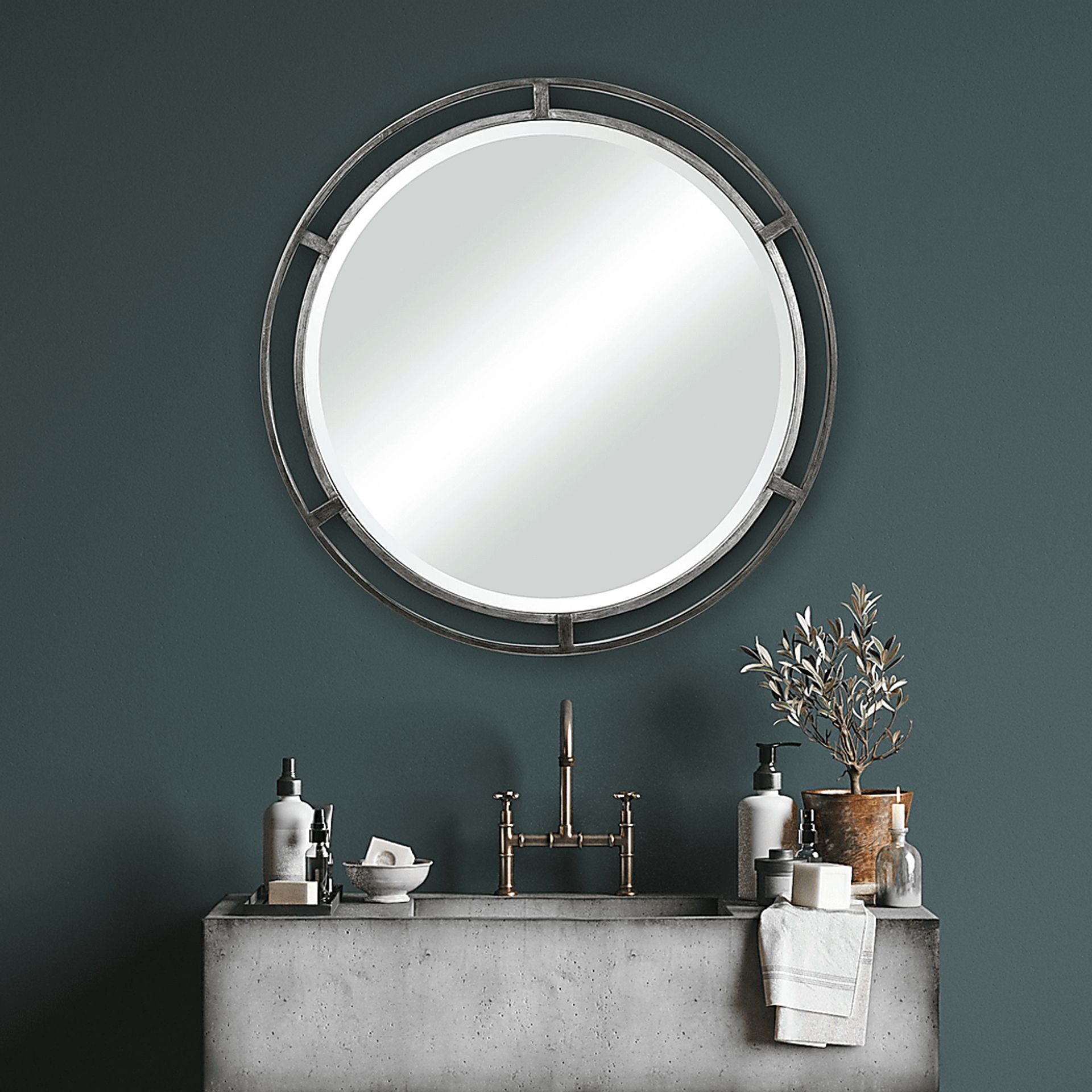 Woodhorn Silver Mirror - Image 4