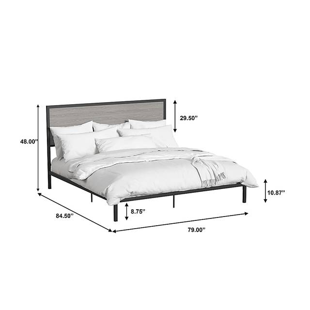 Woodington Brown King Bed - Thumbnail - Image 8