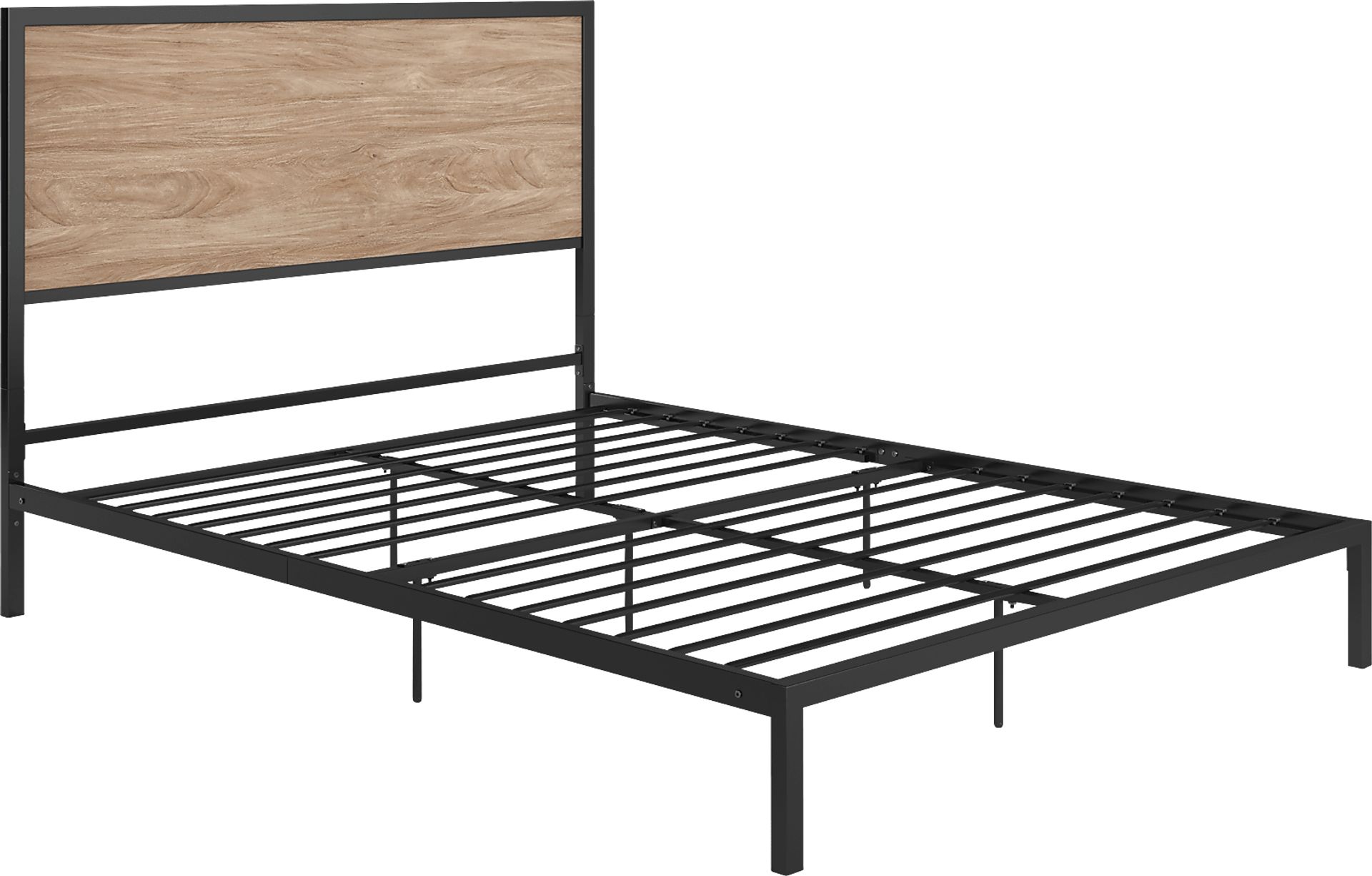 Woodington Brown Queen Bed - Image 1