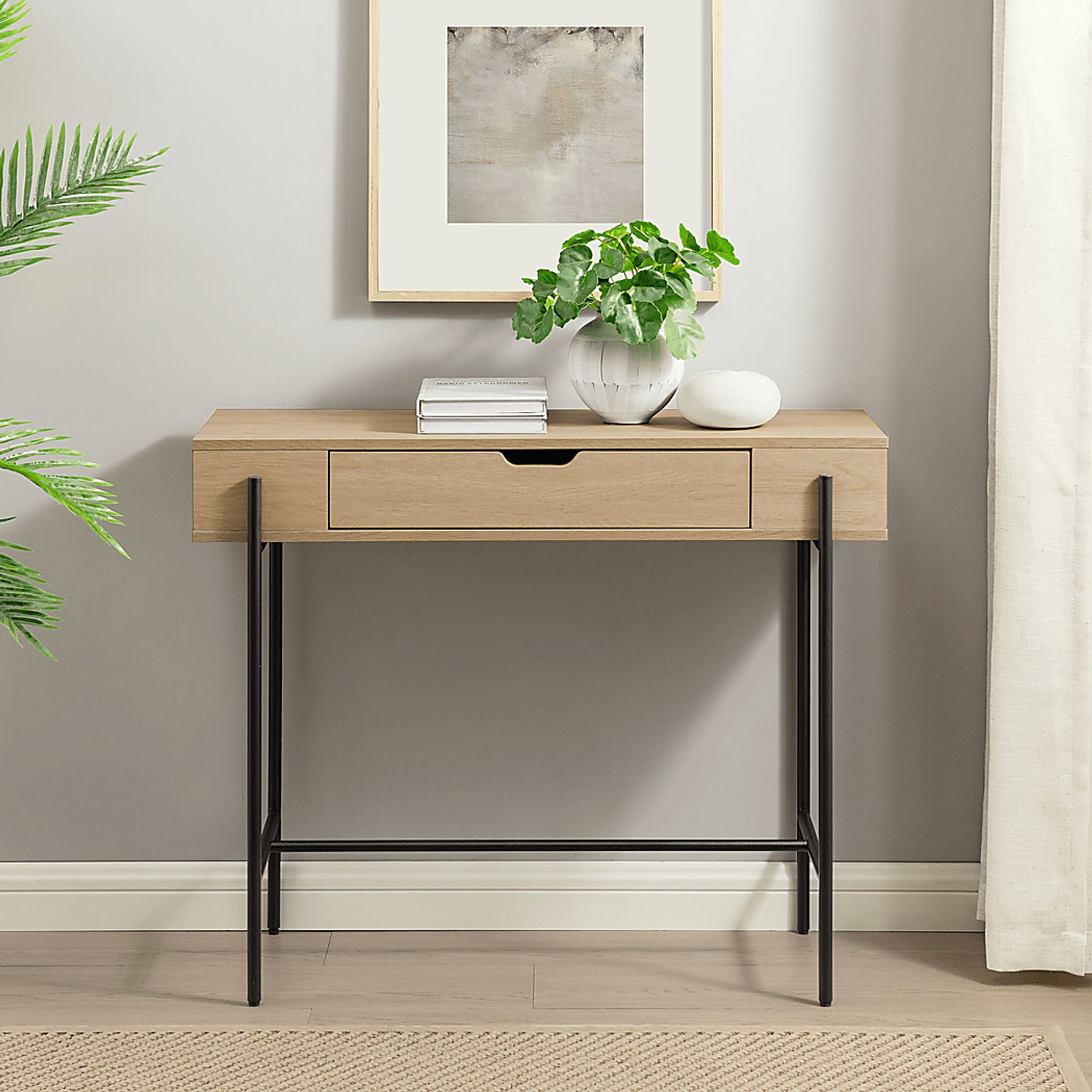 Woodkerr Oak Sofa Table - Image 3