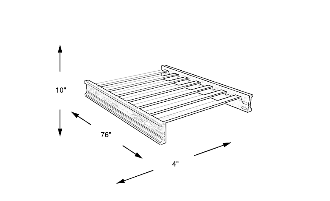 Woodland Adventures Classic Gray Conversion Rails