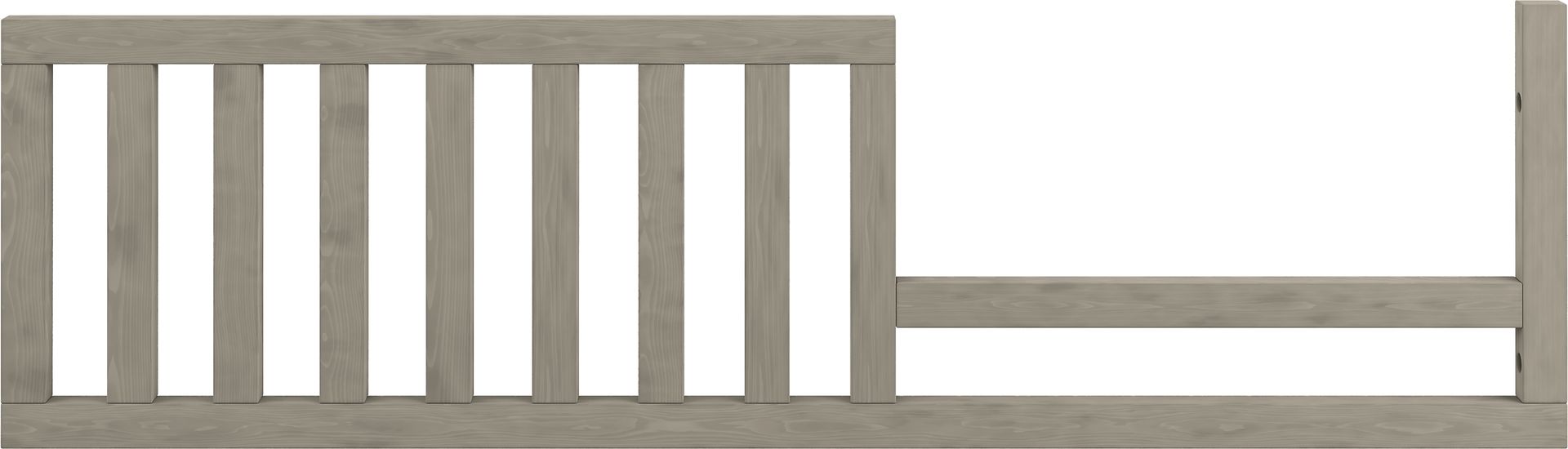 Kids Woodland Adventures Classic Gray Nursery with Toddler & Conversion Rails - Image 16