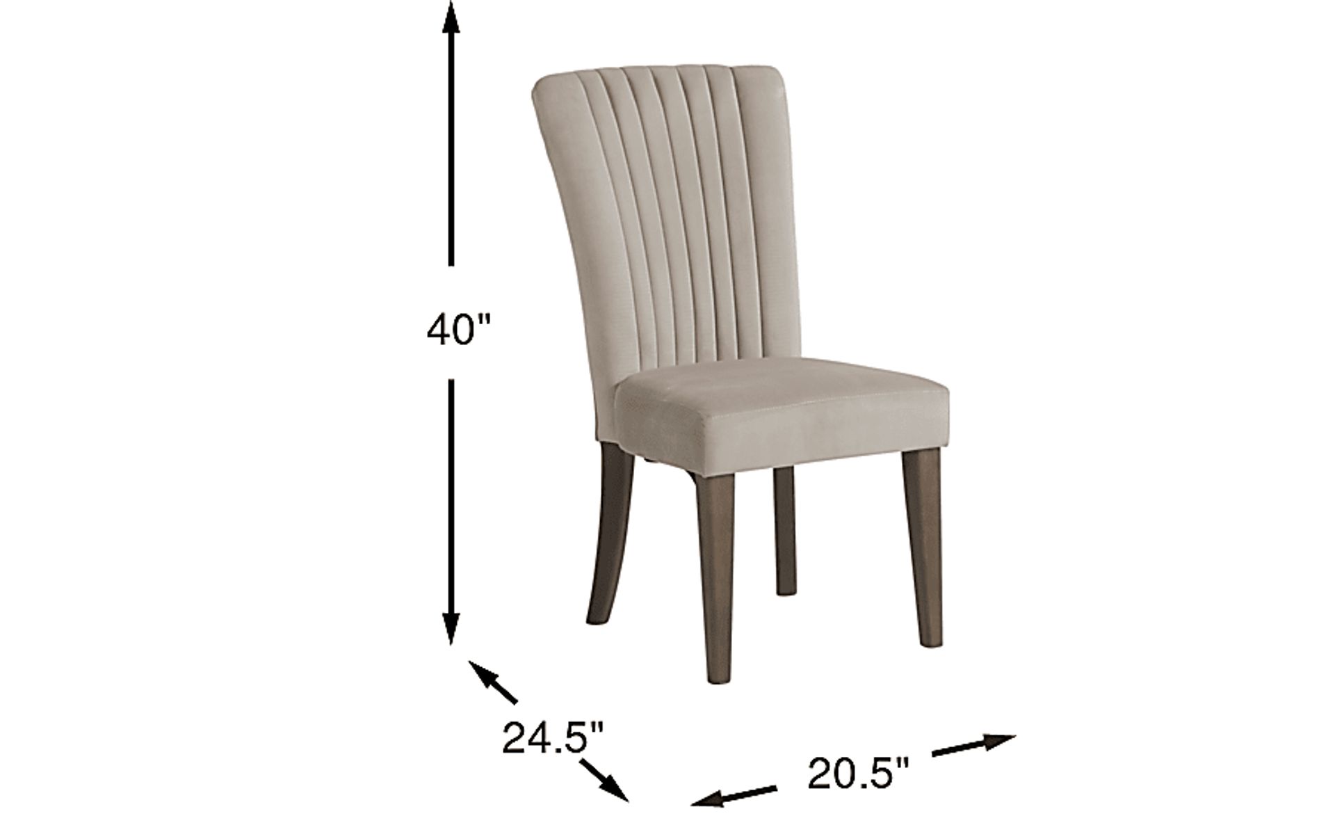 Dimension Image. Please refer to the Dimension Tab on this page for dimension details.