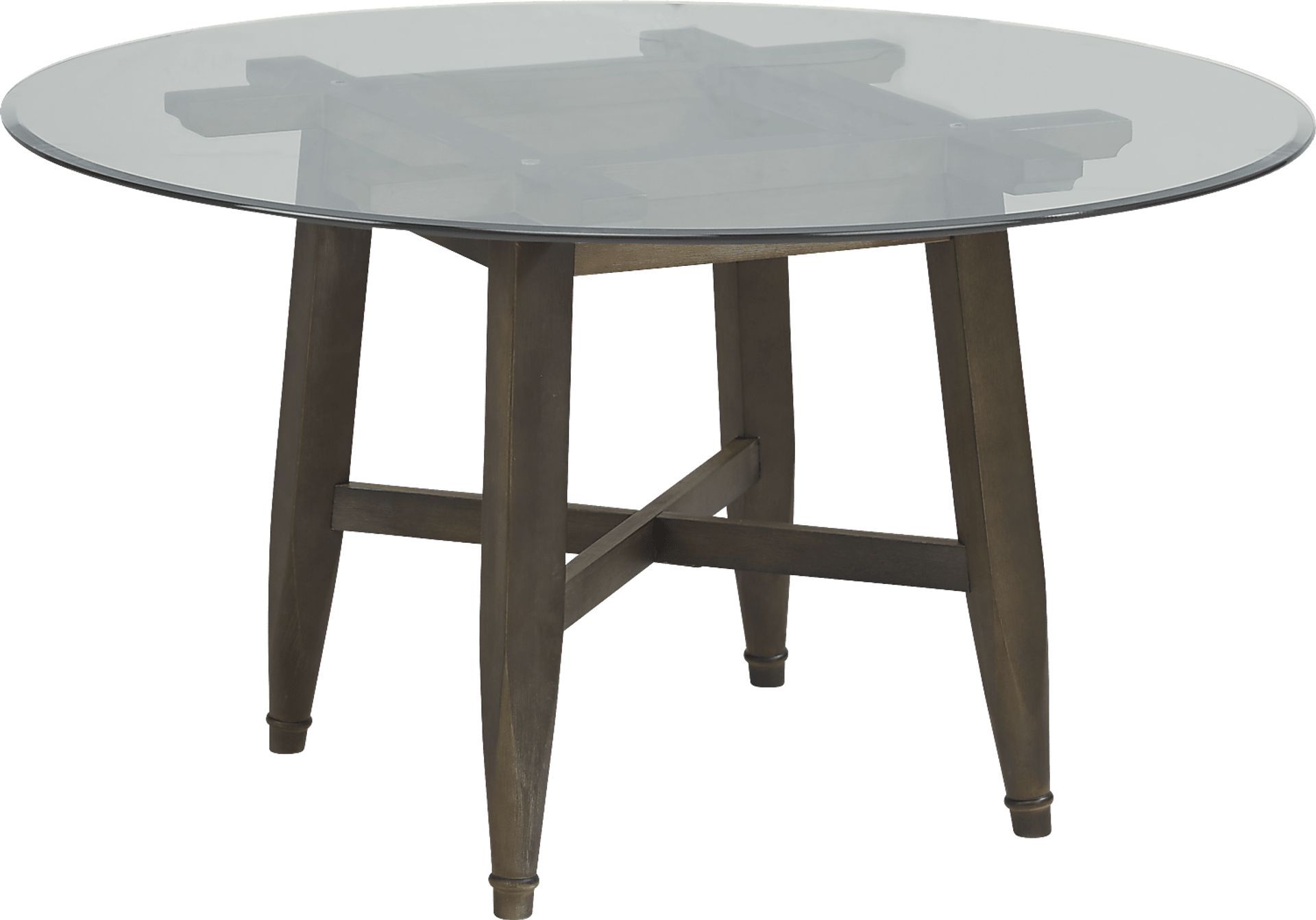 Woodland Avenue Brown 5 Pc Round Dining Set with Wine Chairs - Image 2