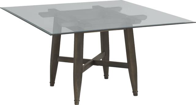 Woodland Avenue Brown Square Dining Table - Thumbnail - Image 1