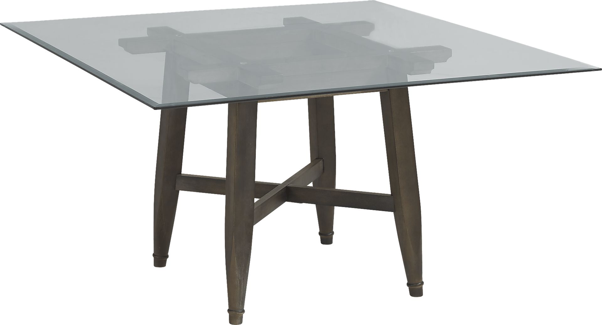 Woodland Avenue Brown Square Dining Table - Image 1
