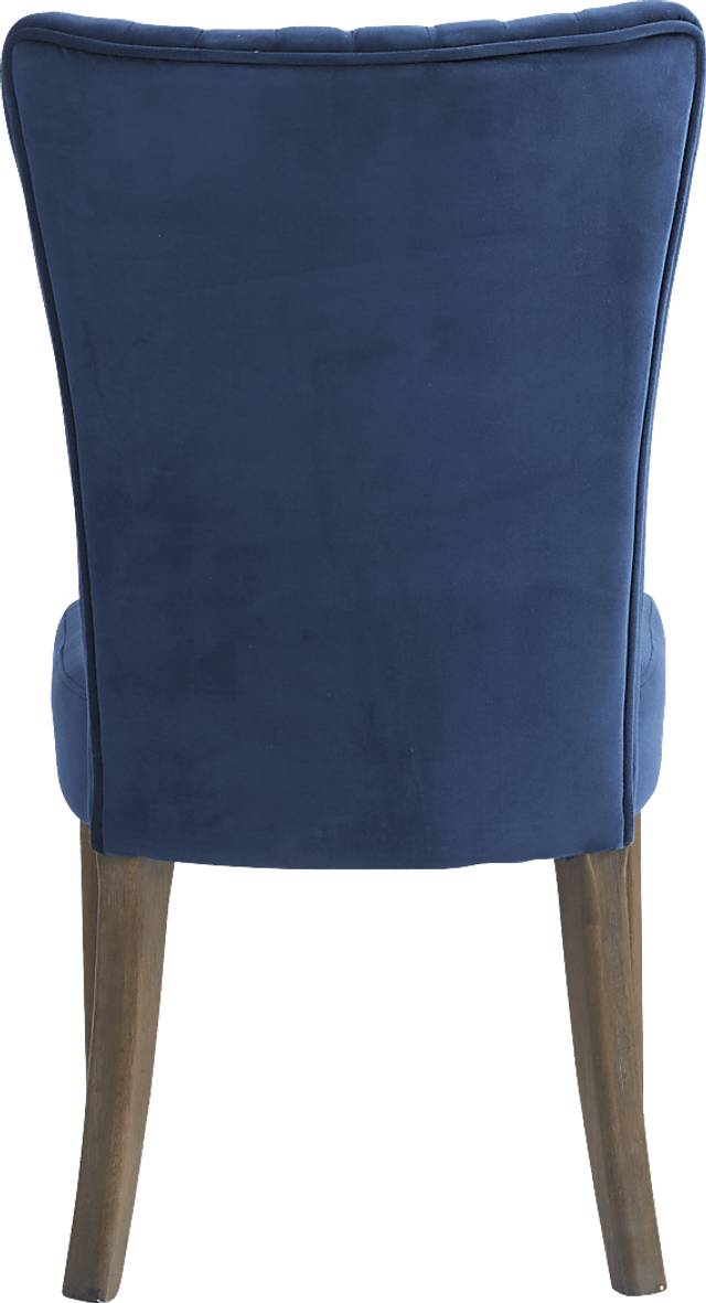 Woodland Avenue Brown 5 Pc Round Dining Set with Sapphire Chairs - Thumbnail - Image 6