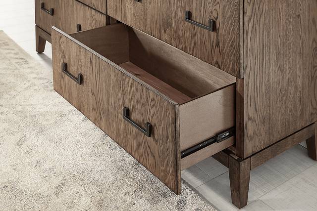 Woodland Park Brown 5 Pc King Bedroom - Thumbnail - Image 6