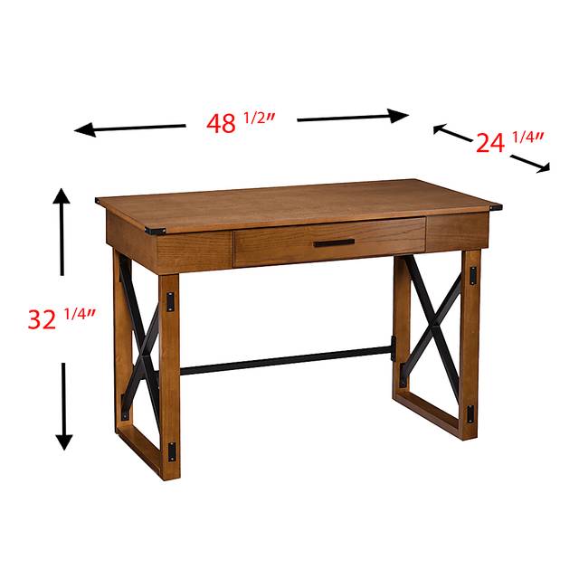 Woodleigh Brown Desk - Thumbnail - Image 6
